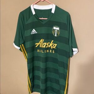 Adidas Green Men Shirt